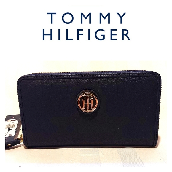 Tommy Hilfiger Handbags - TOMMY HILFIGER NAVY WALLET NWT